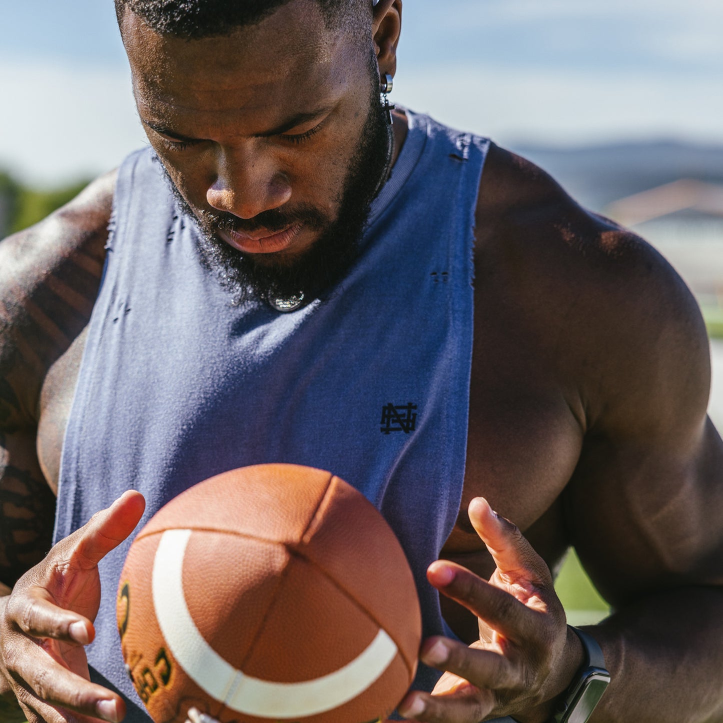 TANQUE MOTO BRO - AZUL