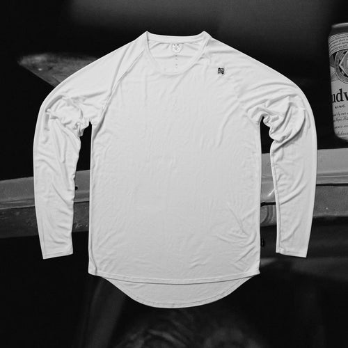 MOTO LONG SLEEVE - WHITE