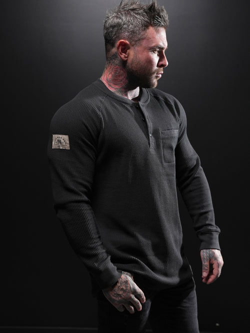 MEN'S FOREVER HEAVYWEIGHT THERMAL - BLACK