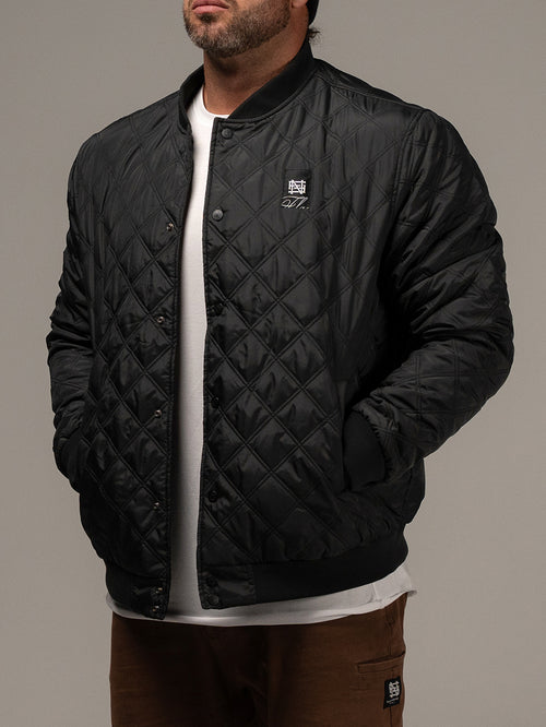 BOMBER JACKET - BLACK