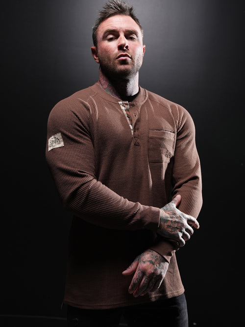 MEN'S FOREVER HEAVYWEIGHT THERMAL - COCOA