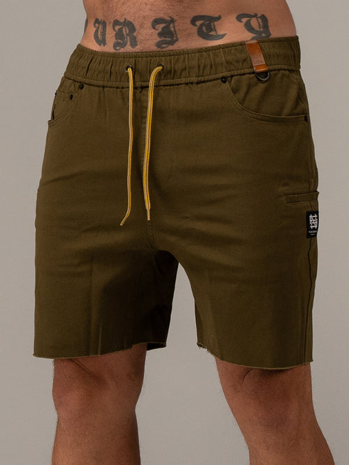 GOAT SHORTS - OLIVE