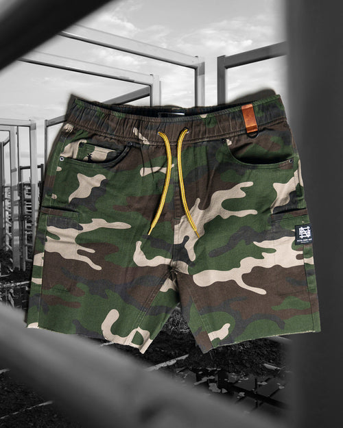 GOAT SHORTS - TRADITIONAL CAMO
