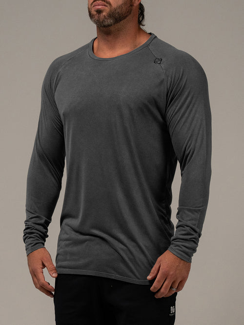 MOTO LONG SLEEVE - BLACK