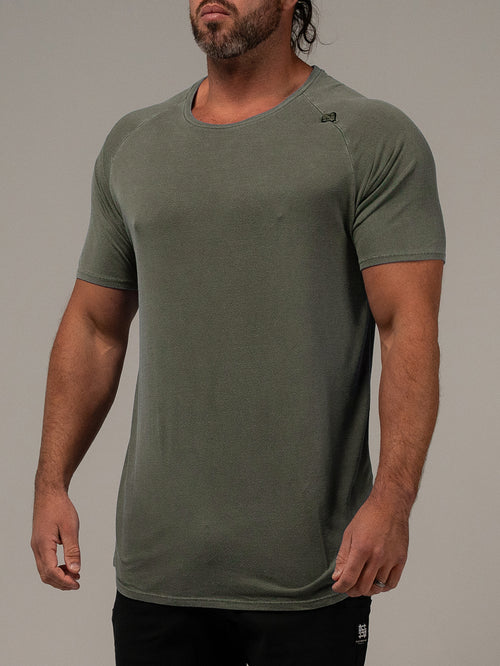 MOTO TEE - OLIVE