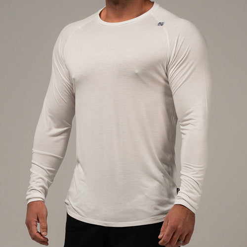 MOTO LONG SLEEVE - WHITE