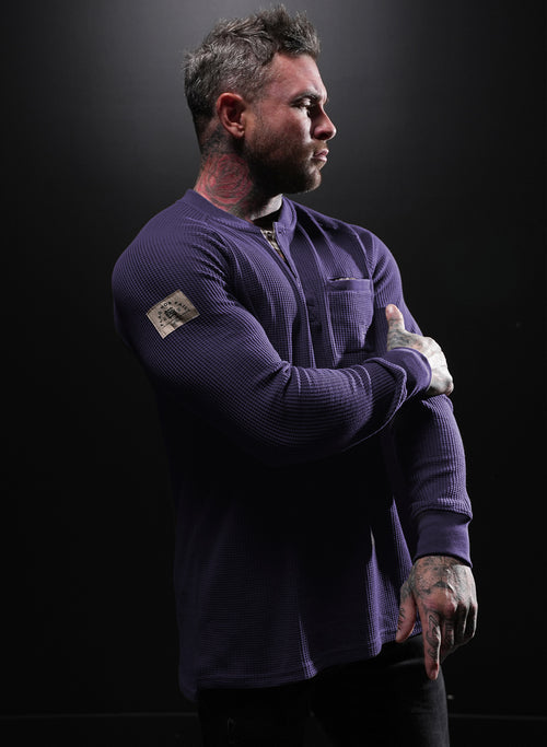 FOREVER HEAVYWEIGHT THERMAL PARA HOMBRE - AZUL MARINO