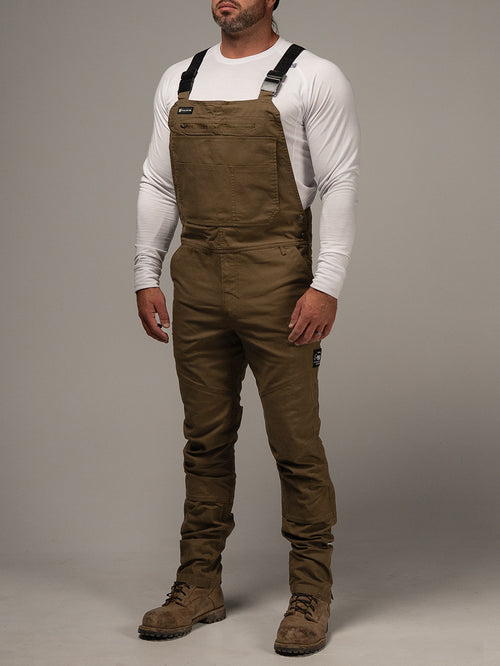 FOREVER OVERALLS - OLIVE