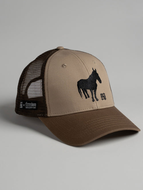 OSCAR TRUCKER HAT - TAN
