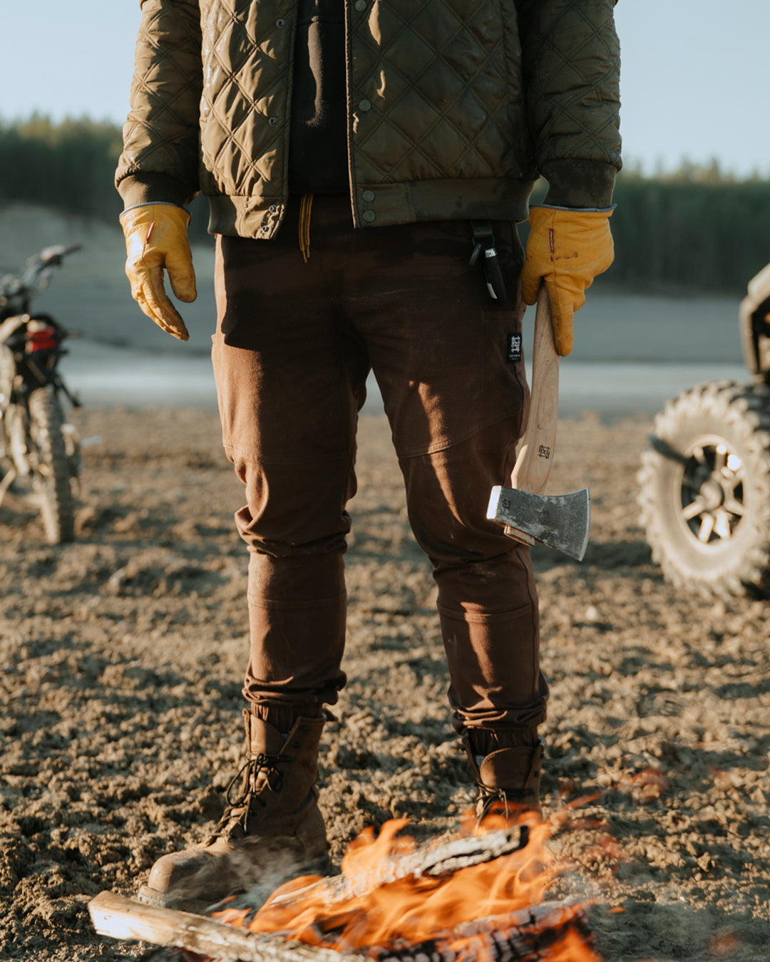 GOAT JOGGER - CHOCOLATE