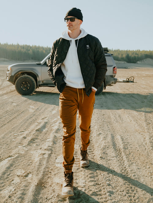 GOAT JOGGER - SADDLE