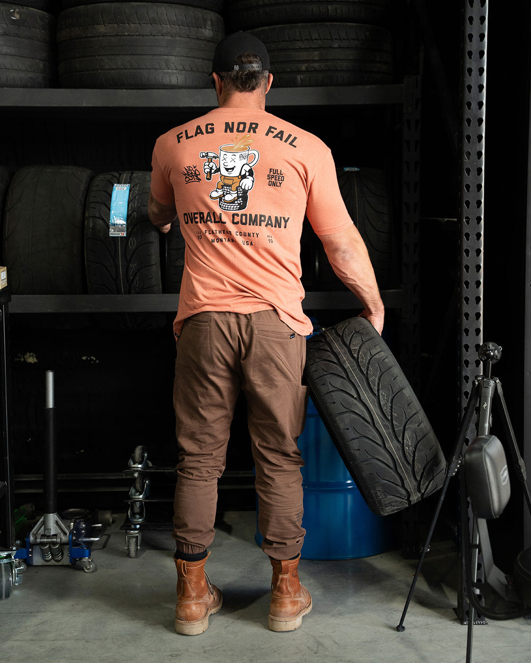 OVERALL SUPPLY TEE - ORANGE