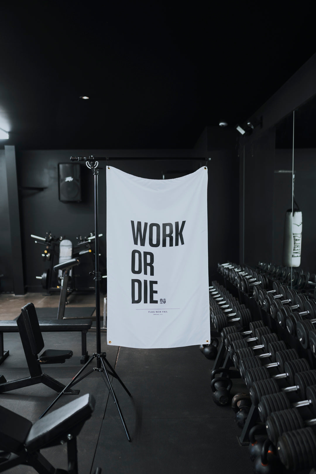 WORK OR DIE FLAG