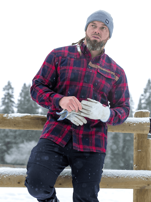 MEN'S FOREVER FLANNEL - BLOODSTONE