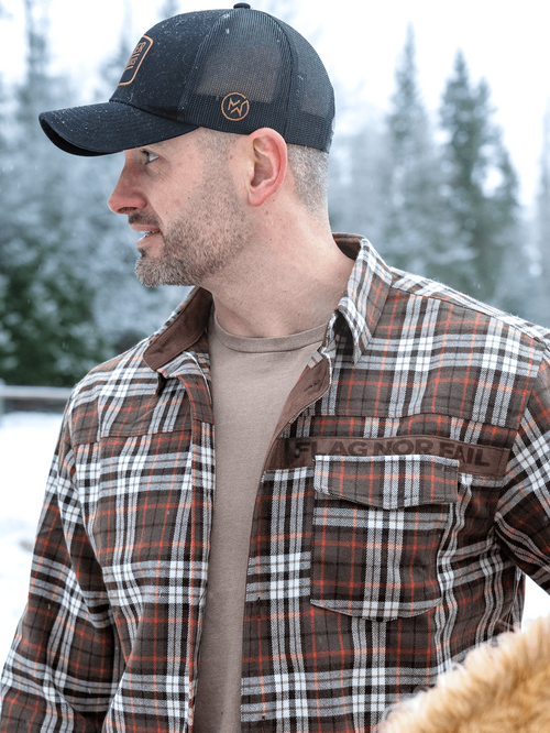 MEN'S FOREVER FLANNEL - ORANGE