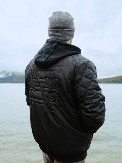BOMBER JACKET - BLACK