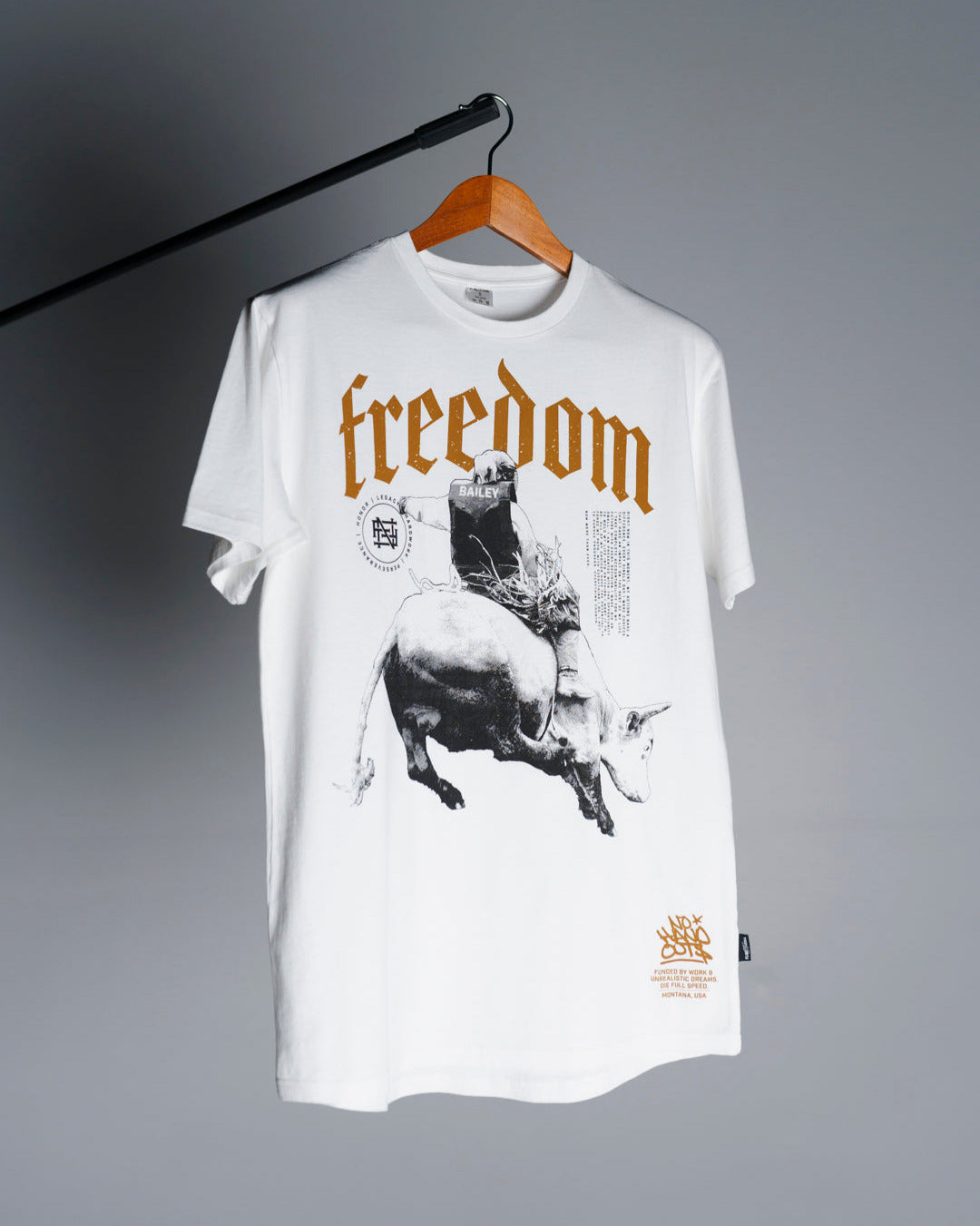 FREEDOM TEE - WHITE