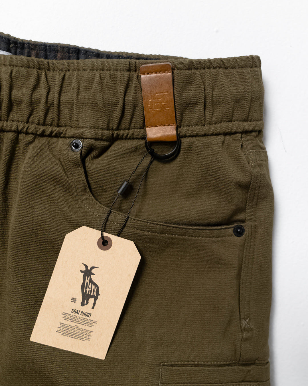 GOAT SHORTS - OLIVE