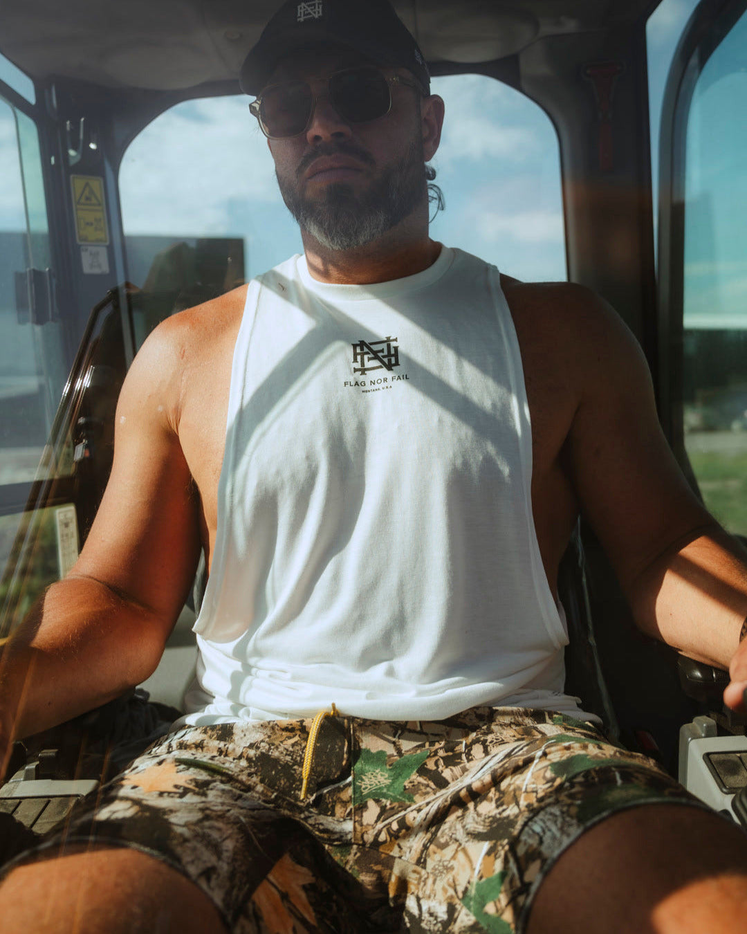 GOAT SHORTS - WOODLAND CAMO