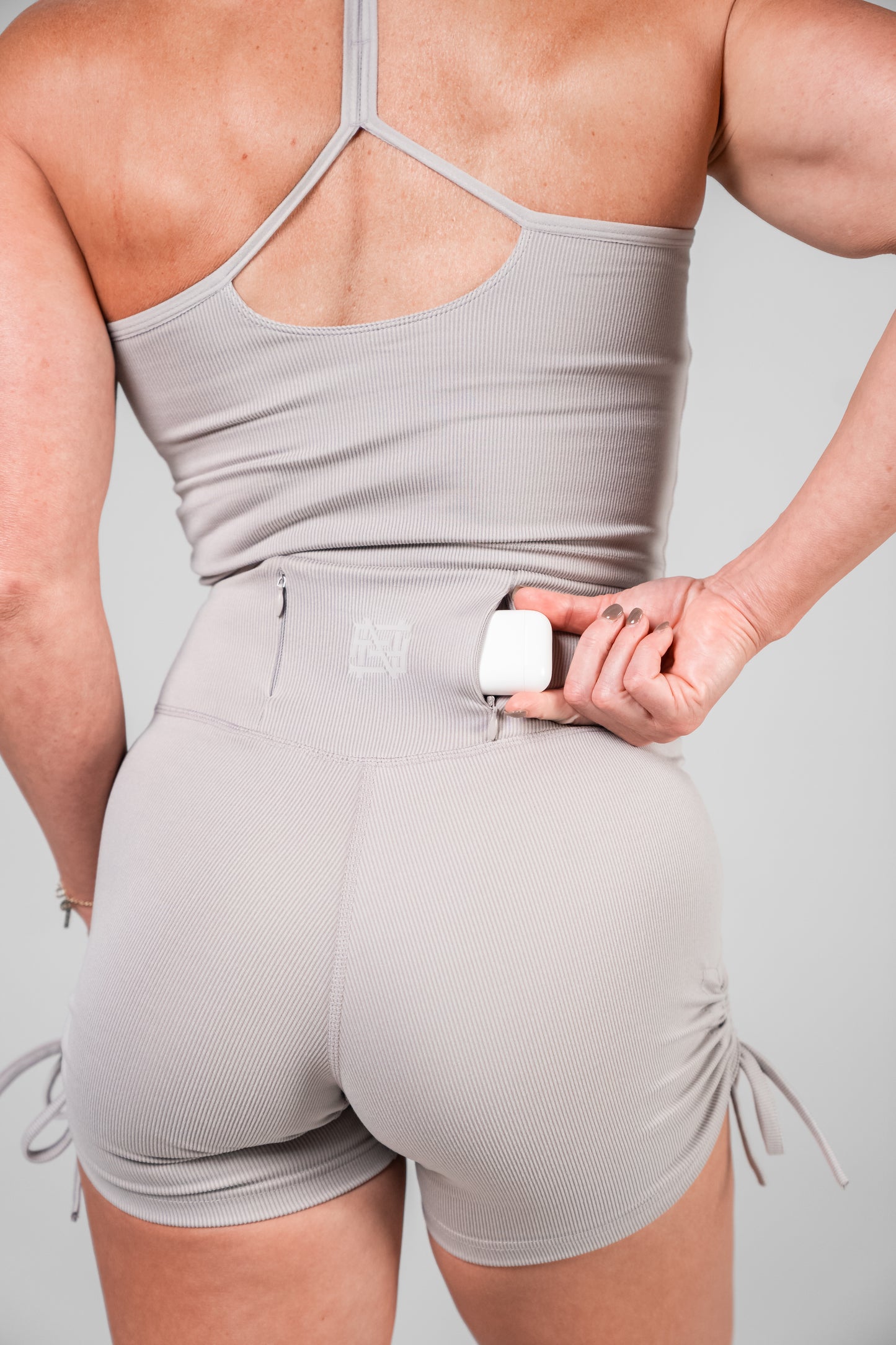 WOMENS RIBBED BUNDLE - GREY