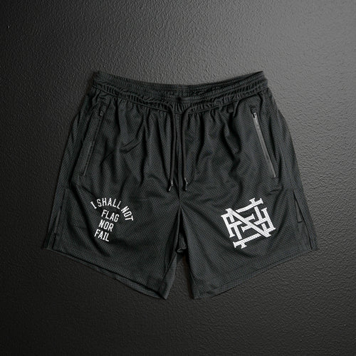 MENS MOMENTUM MESH SHORTS - BLACK