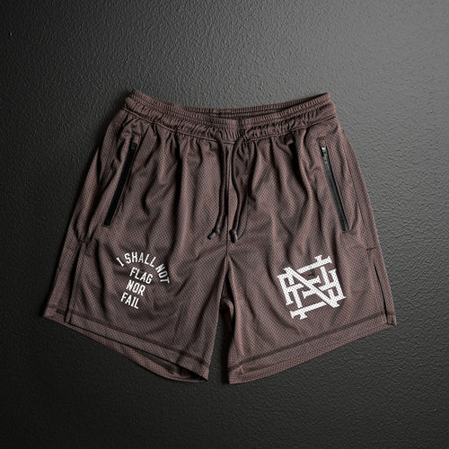 MENS MOMENTUM MESH SHORTS - EARTH