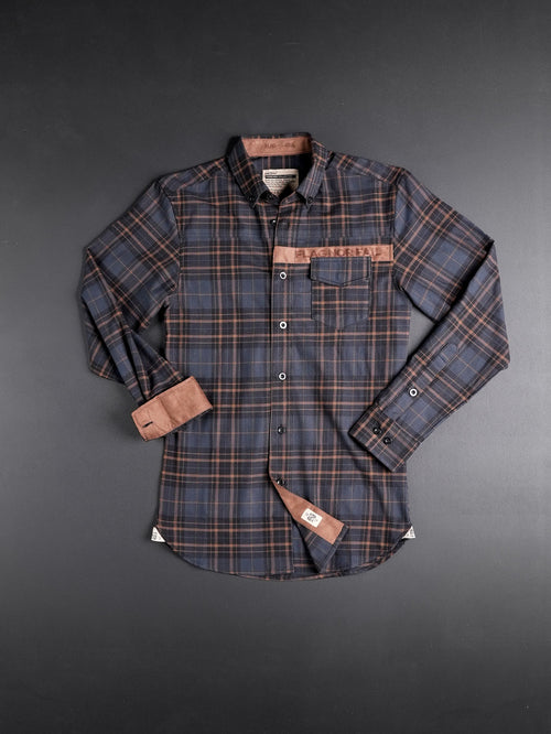 MIDWEIGHT FOREVER FLANNEL-NAVY