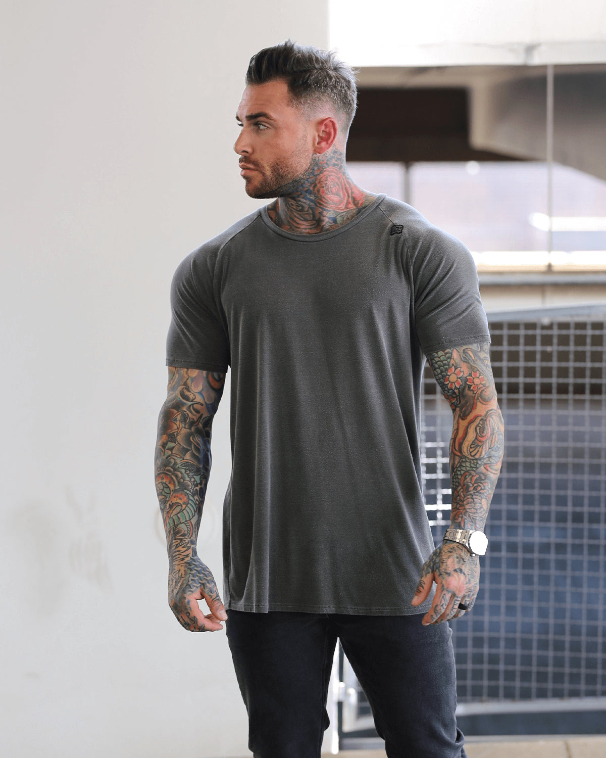 MOTO TEE - OLIVE