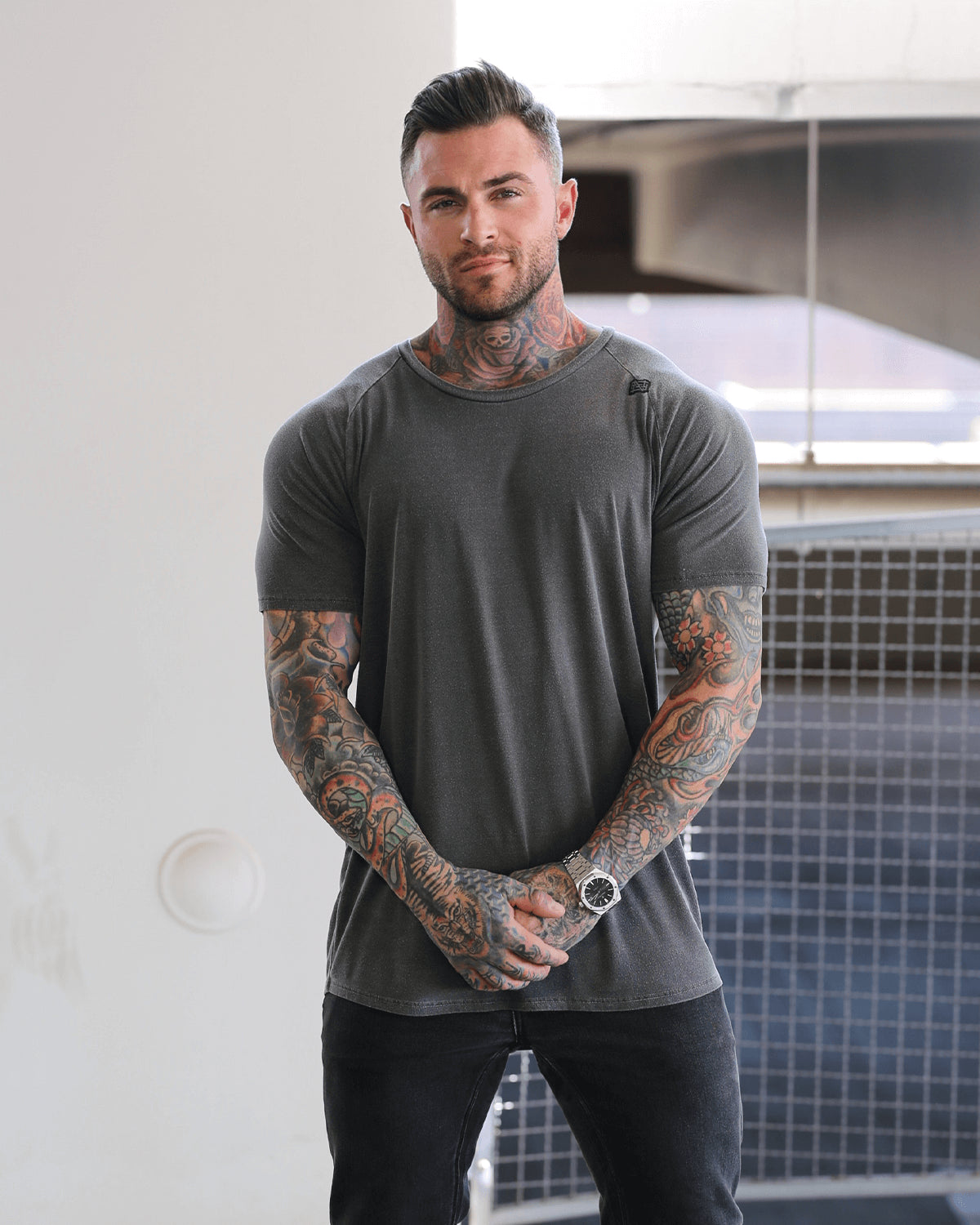 CAMISETA MOTO - NEGRA