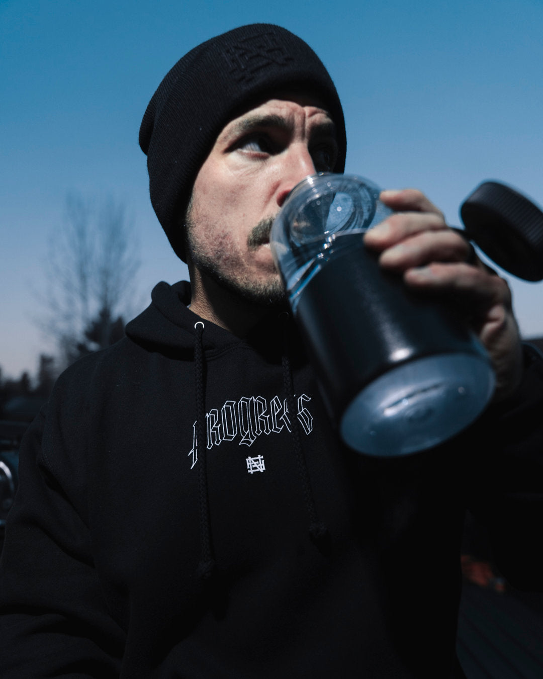 MANTRA BOTTLE - BLACK
