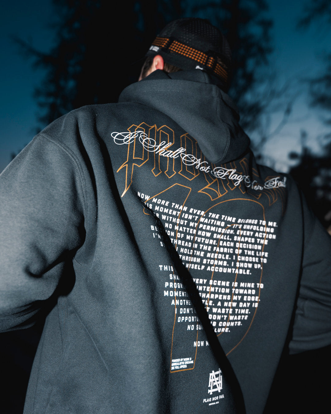 MANTRA HOODIE - SLATE