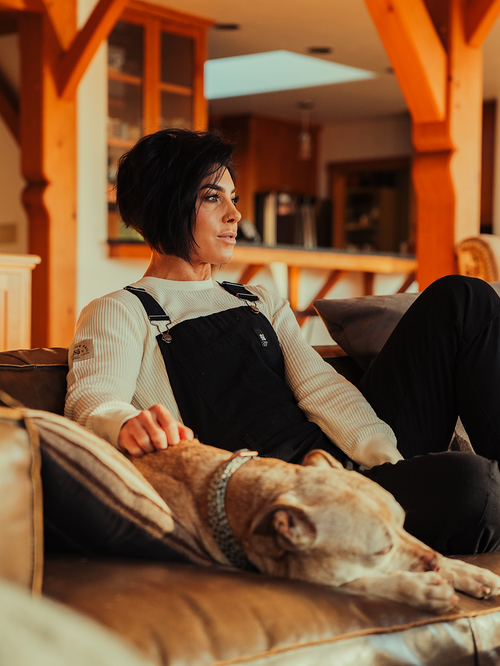 WOMENS FOREVER OVERALLS - BLACK