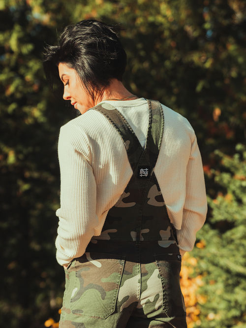 WOMENS FOREVER OVERALLS - CAMO