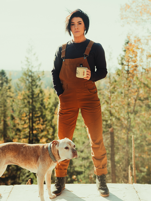 WOMENS FOREVER OVERALLS - TIMBER