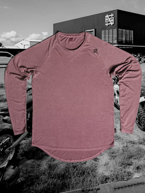 MOTO LONG SLEEVE - RED