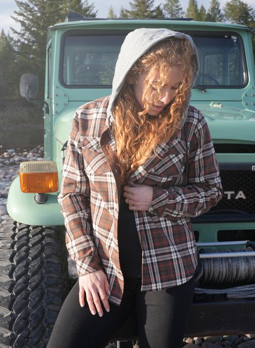 FRANELA CON CAPUCHA PARA MUJER FOREVER - NARANJA