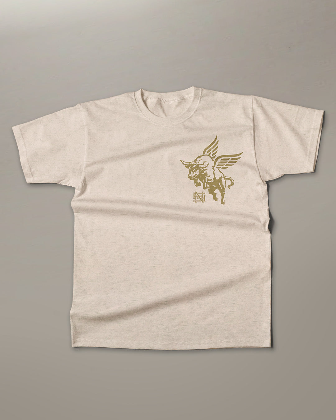 FLYING BULL TEE (CREAM) - PREORDER