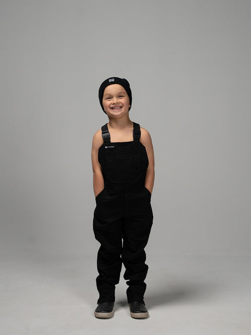 YOUTH OVERALLS - BLACK