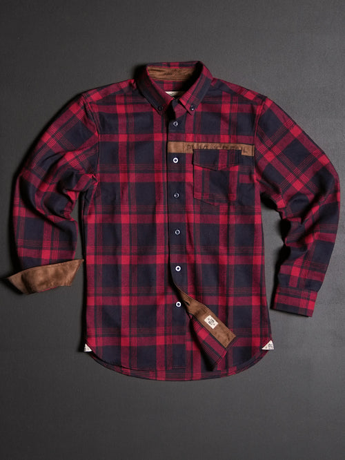 MEN'S FOREVER FLANNEL - RED