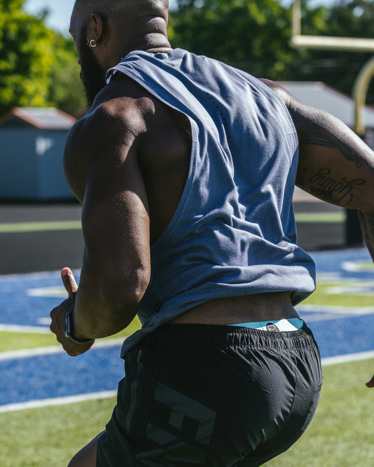 TANQUE MOTO BRO - AZUL