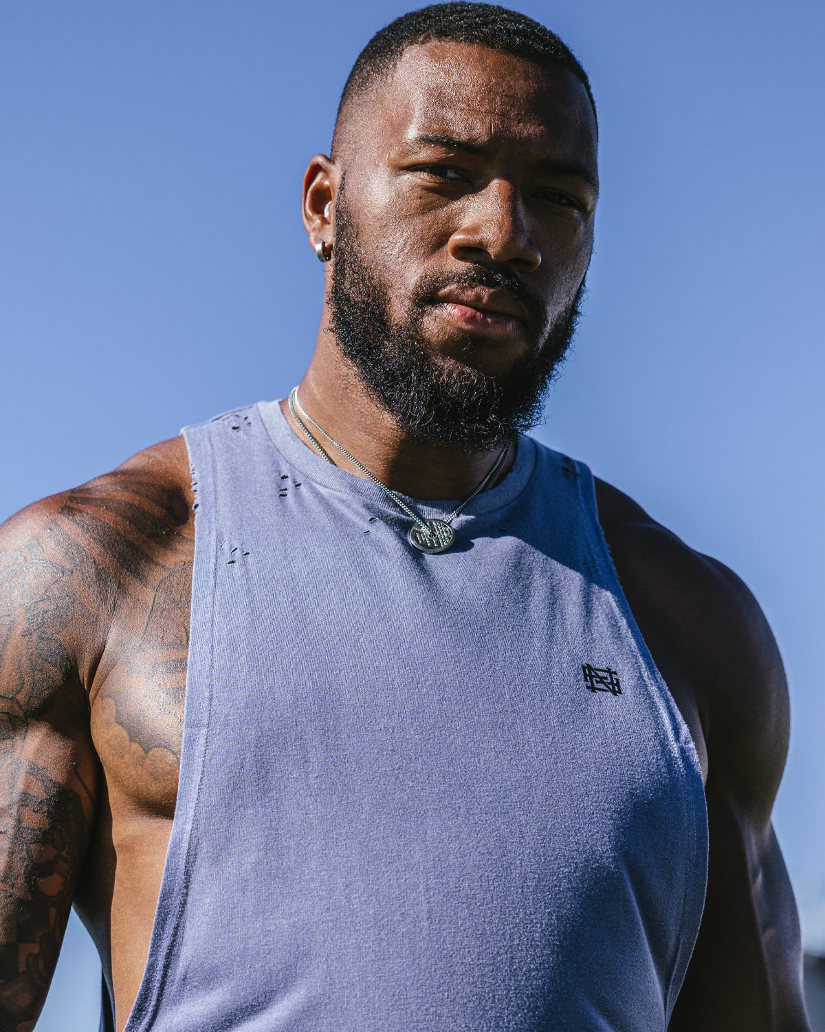 TANQUE MOTO BRO - AZUL