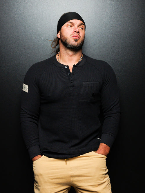 MEN'S FOREVER HEAVYWEIGHT THERMAL - BLACK