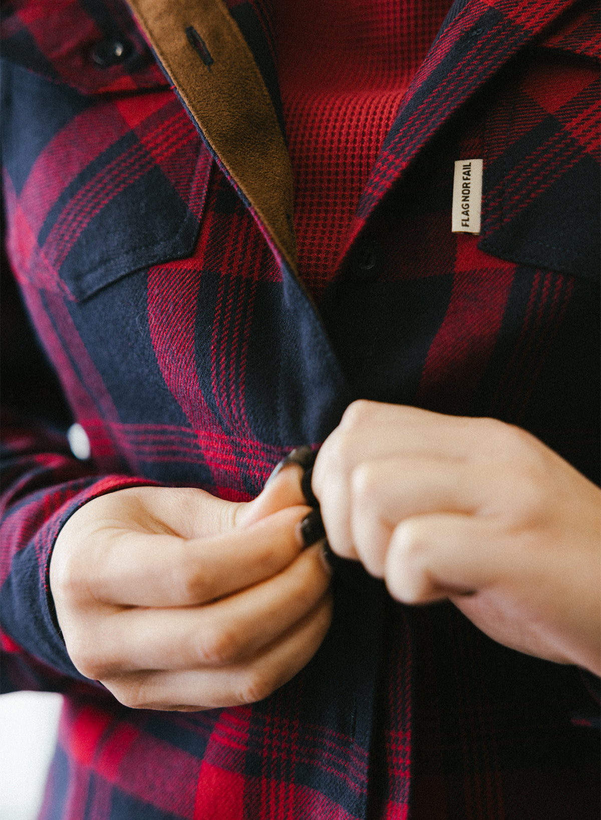 FRANELA FOREVER CON CAPUCHA PARA MUJER - ROJA