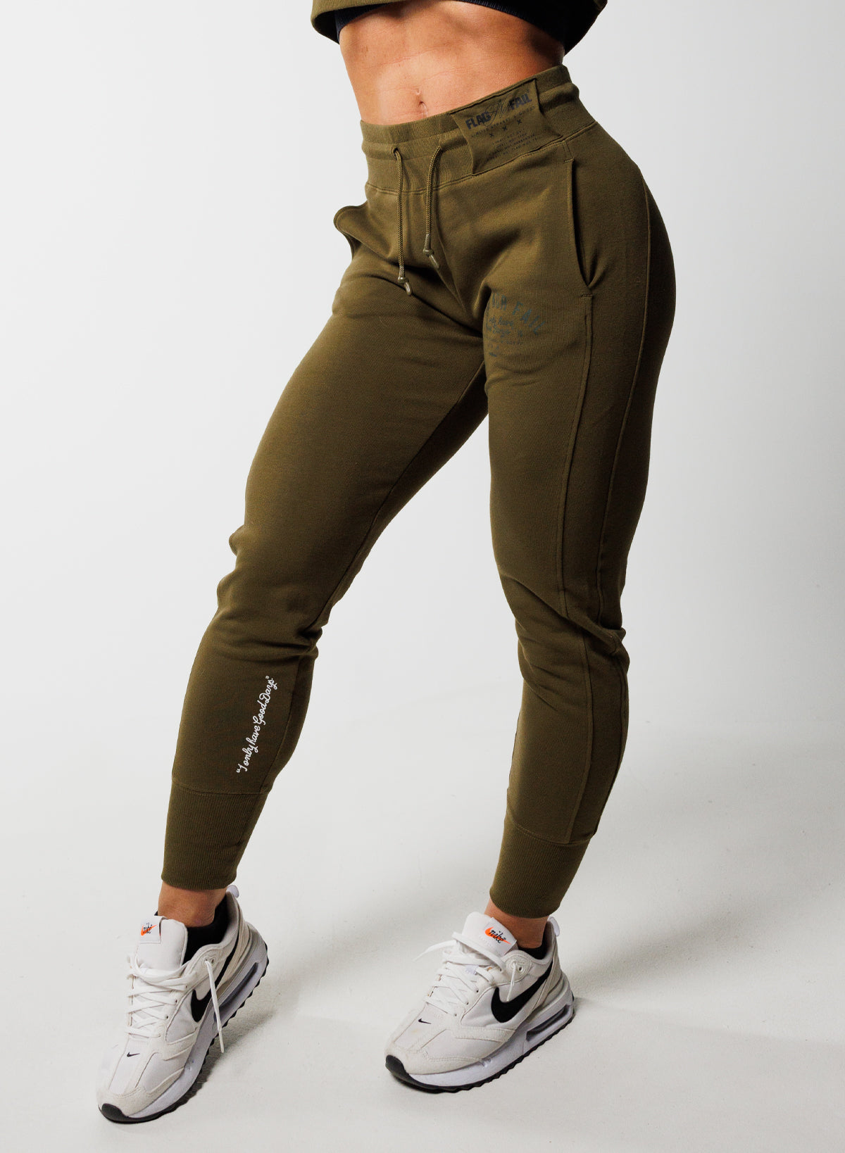 GOOD DAYS JOGGERS - OLIVE – FLAG NOR FAIL