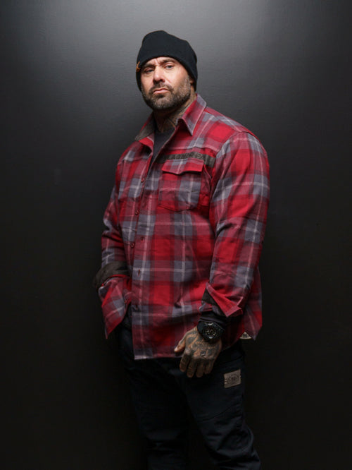 MEN'S FOREVER FLANNEL - BLOODSTONE