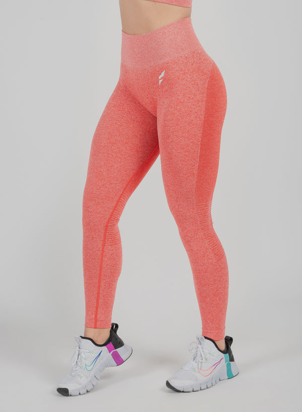 GYMSHARK PINK OMBRE SEAMLESS LEGGINGS SMALL
