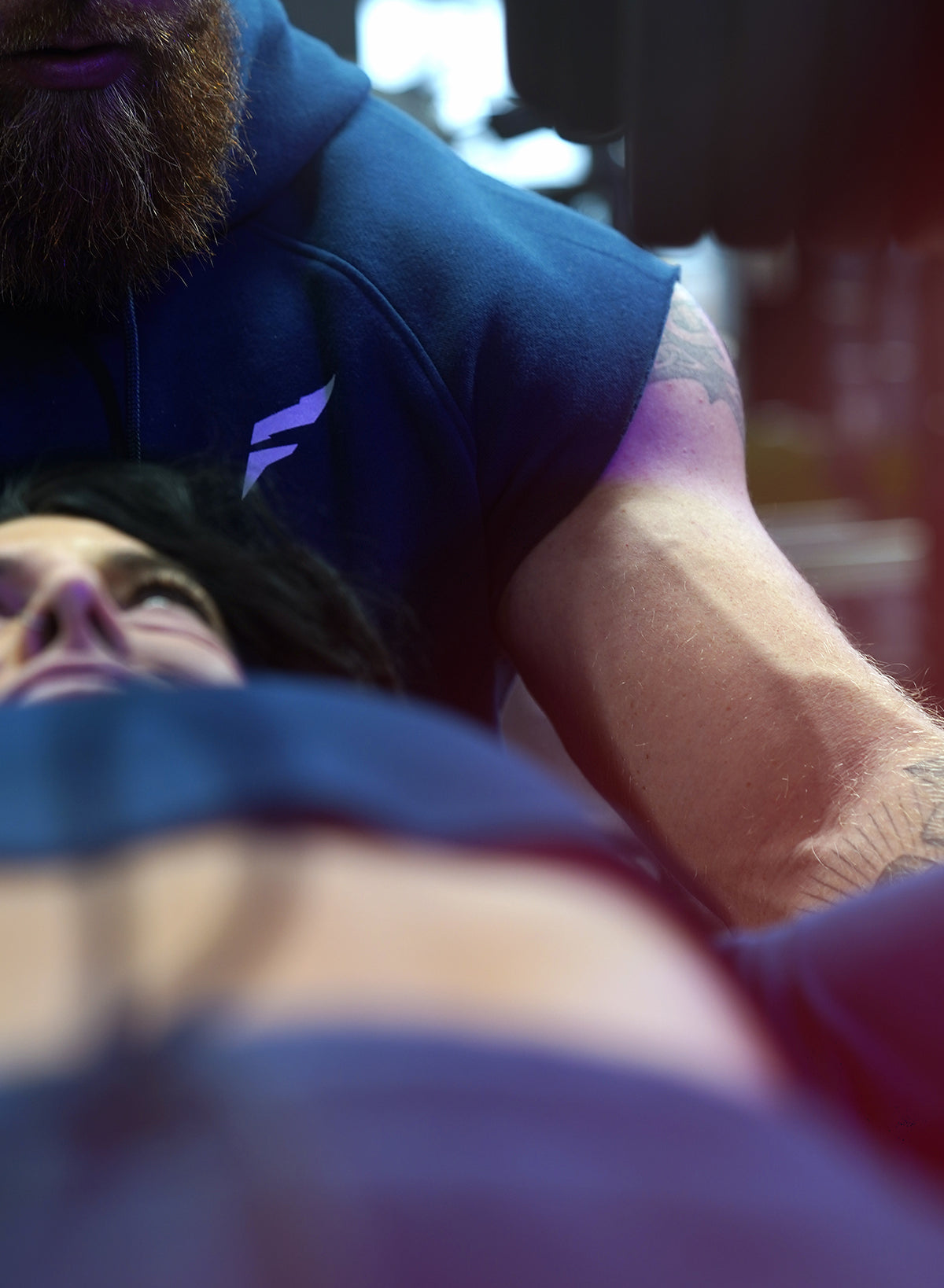 UDTC SLEEVELESS SWEATSHIRT - NAVY