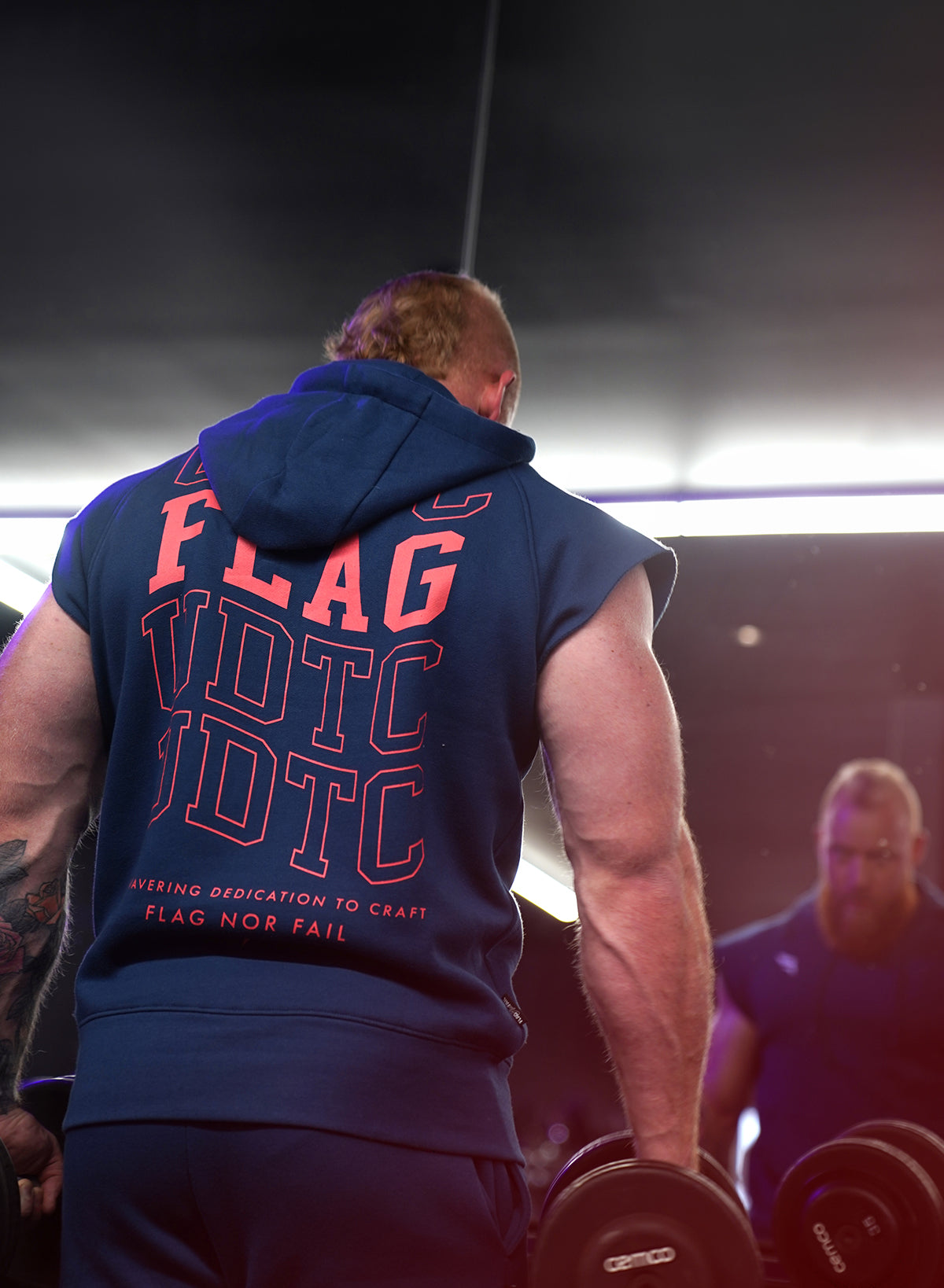 UDTC SLEEVELESS SWEATSHIRT - NAVY