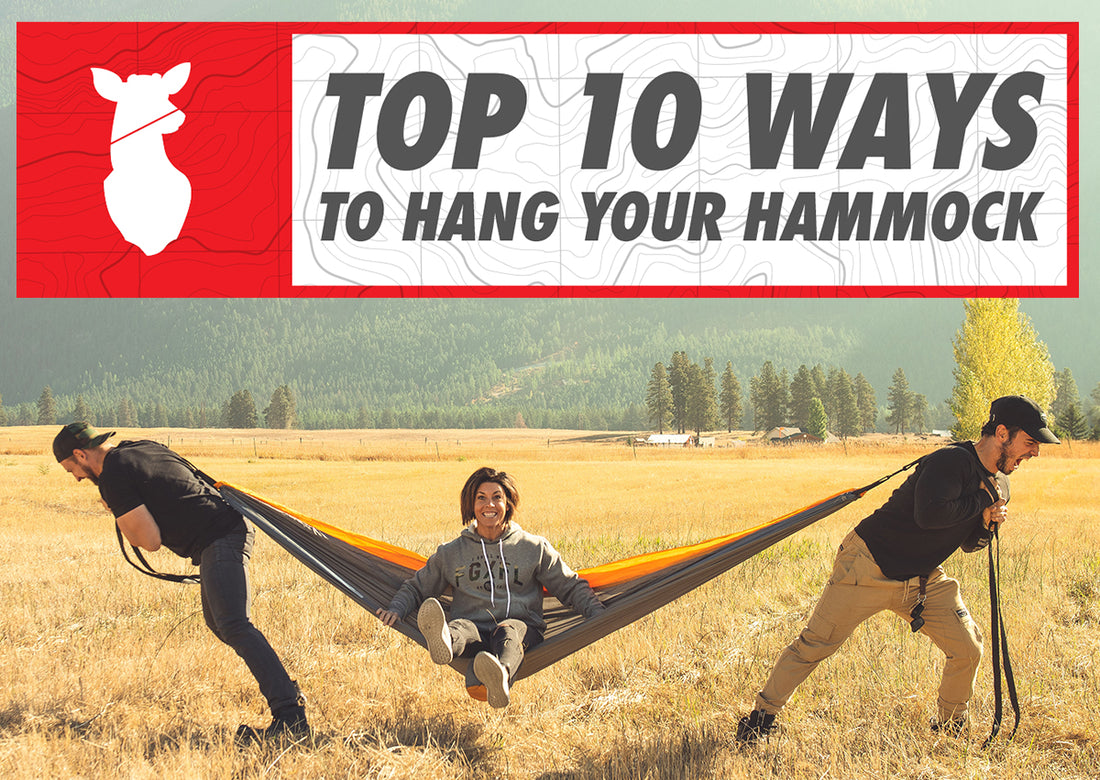 TOP 10 WAYS TO HANG A HAMMOCK FNF STYLE