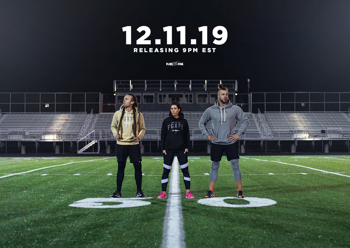 12.11.19 RELEASE | FGXFL & HUSTLE PULLOVERS